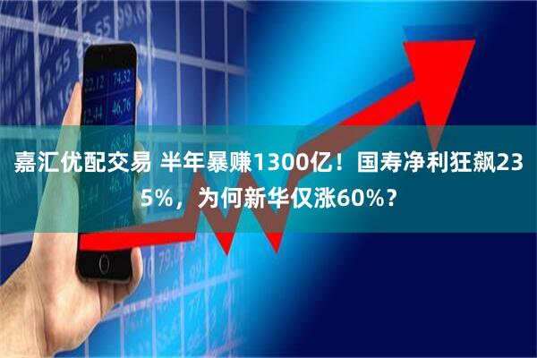 嘉汇优配交易 半年暴赚1300亿！国寿净利狂飙235%，为何新华仅涨60%？